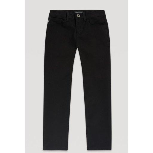 Emporio Armani Boys 5 Pocket Pant 182 Cotton Pants Emporio Armani Black 10S 
