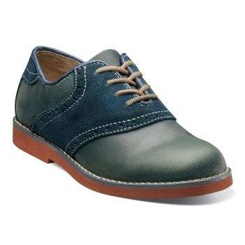 Florsheim Kid's Shoe Kennett Jr. Multi 16504 Footwear - Youth - Non Designer Florsheim 410 Navy 10 