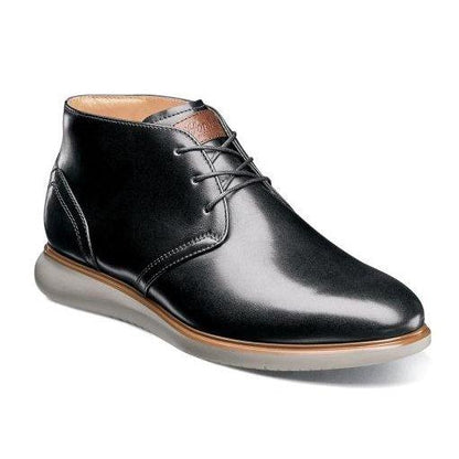 Florsheim Men's Fuel Plain Toe Chukka Boot 14241 Footwear - Mens Florsheim Black 9D 