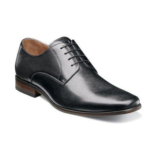 Florsheim Men's Shoe Postino Plain Toe Oxford Footwear - Mens Florsheim Black 8D 
