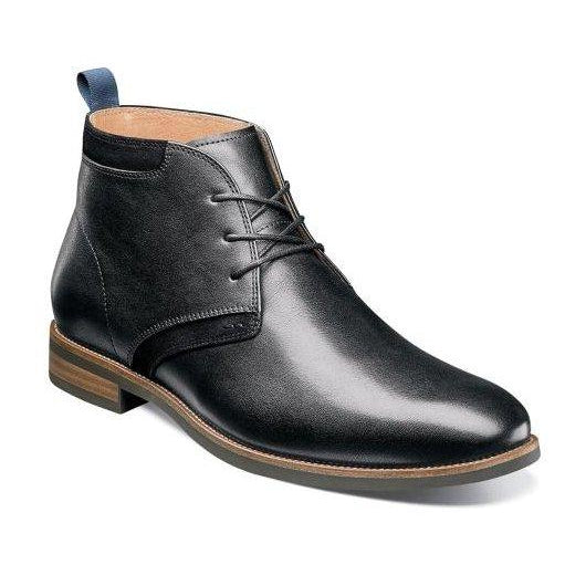 Florsheim Men's Uptown Plain Toe Black or Cognac Chukka Boot 15167 Footwear - Mens Florsheim Black 8D 