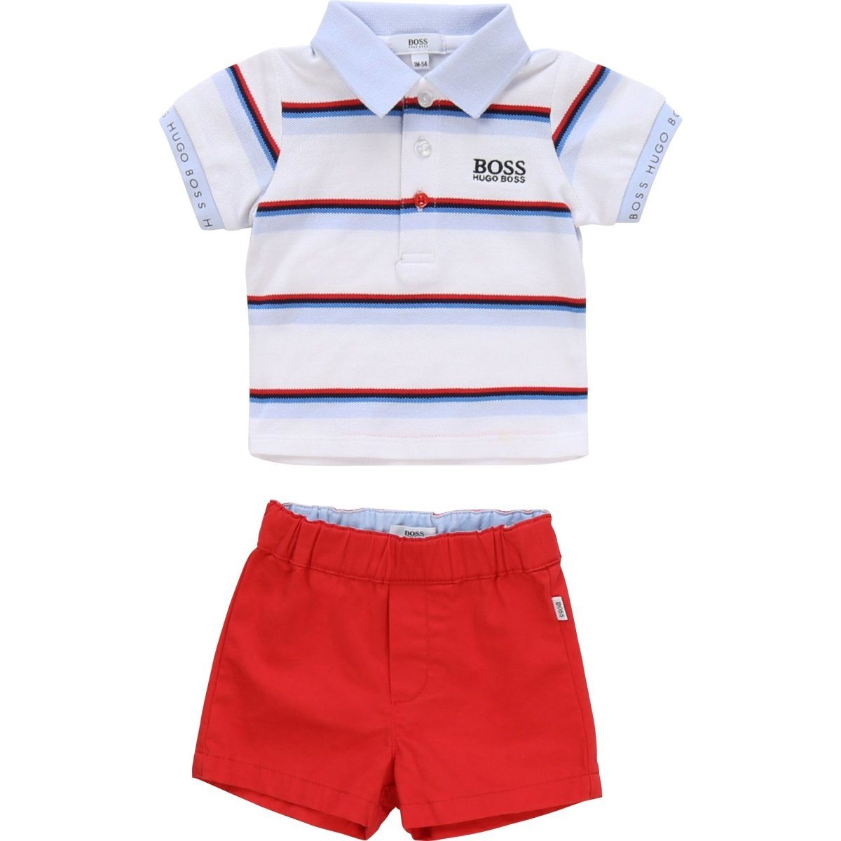 Hugo Boss Baby Polo and Shorts Set Polo Shirts Hugo Boss 