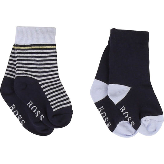 Hugo Boss Baby Socks 2 Pairs 192 J90142 Socks Hugo Boss 