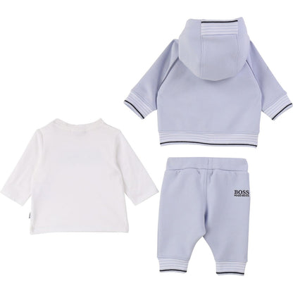 Hugo Boss Baby T-Shirt & Sweatsuit Gift Set 192 J98256 Baby Accessories Hugo Boss 