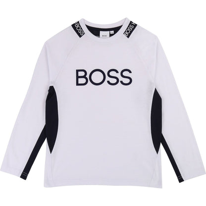 Hugo Boss Boys Long Sleeve T-Shirt 192 J25E40 T-Shirts Hugo Boss 
