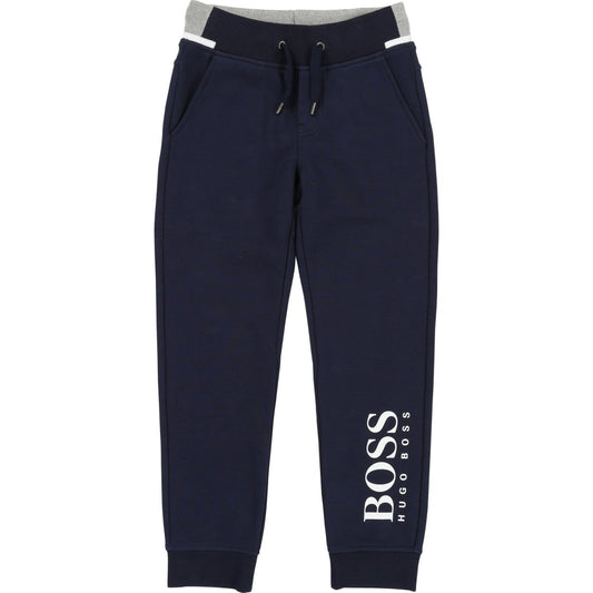 Hugo Boss Boys Navy Sweatpants J24593 Sweatshirts and Sweatpants Hugo Boss 