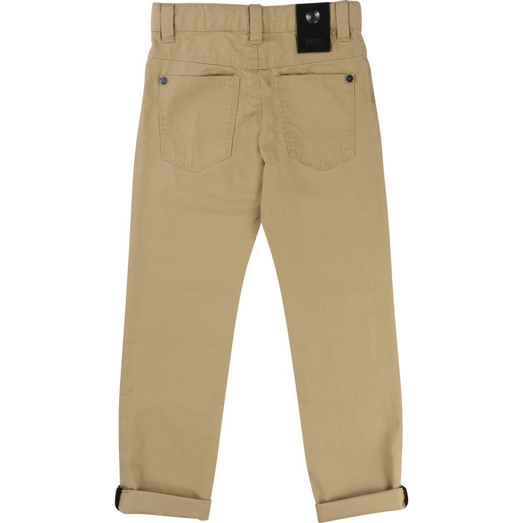 Hugo Boss Boys Pants Slim Fit 171 J24501-232 Cotton Pants Hugo Boss 