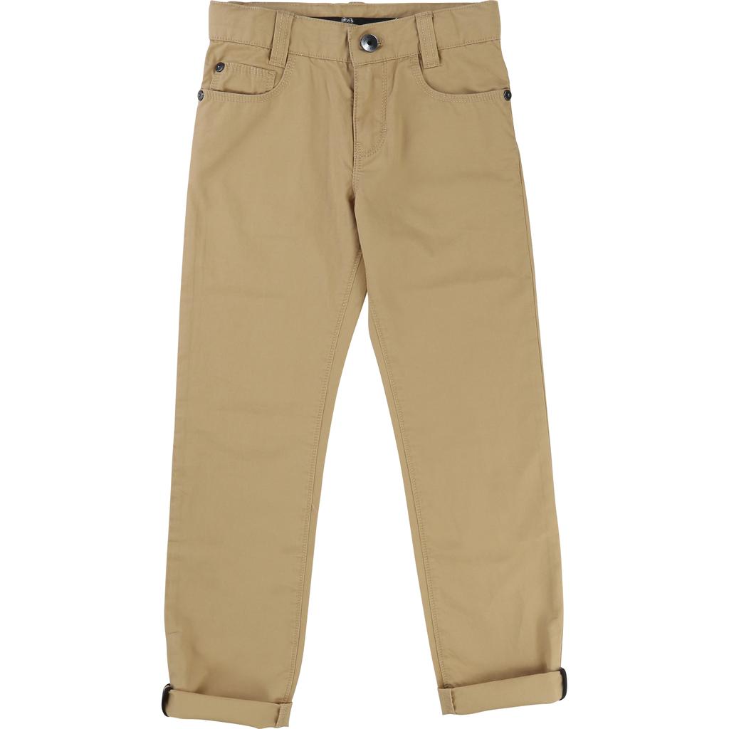 Hugo Boss Boys Pants Slim Fit 171 J24501-232 Cotton Pants Hugo Boss Stone 4 