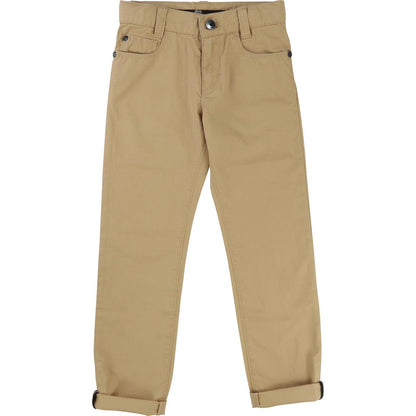 Hugo Boss Boys Pants Slim Fit 171 J24501-232 Cotton Pants Hugo Boss Stone 5 