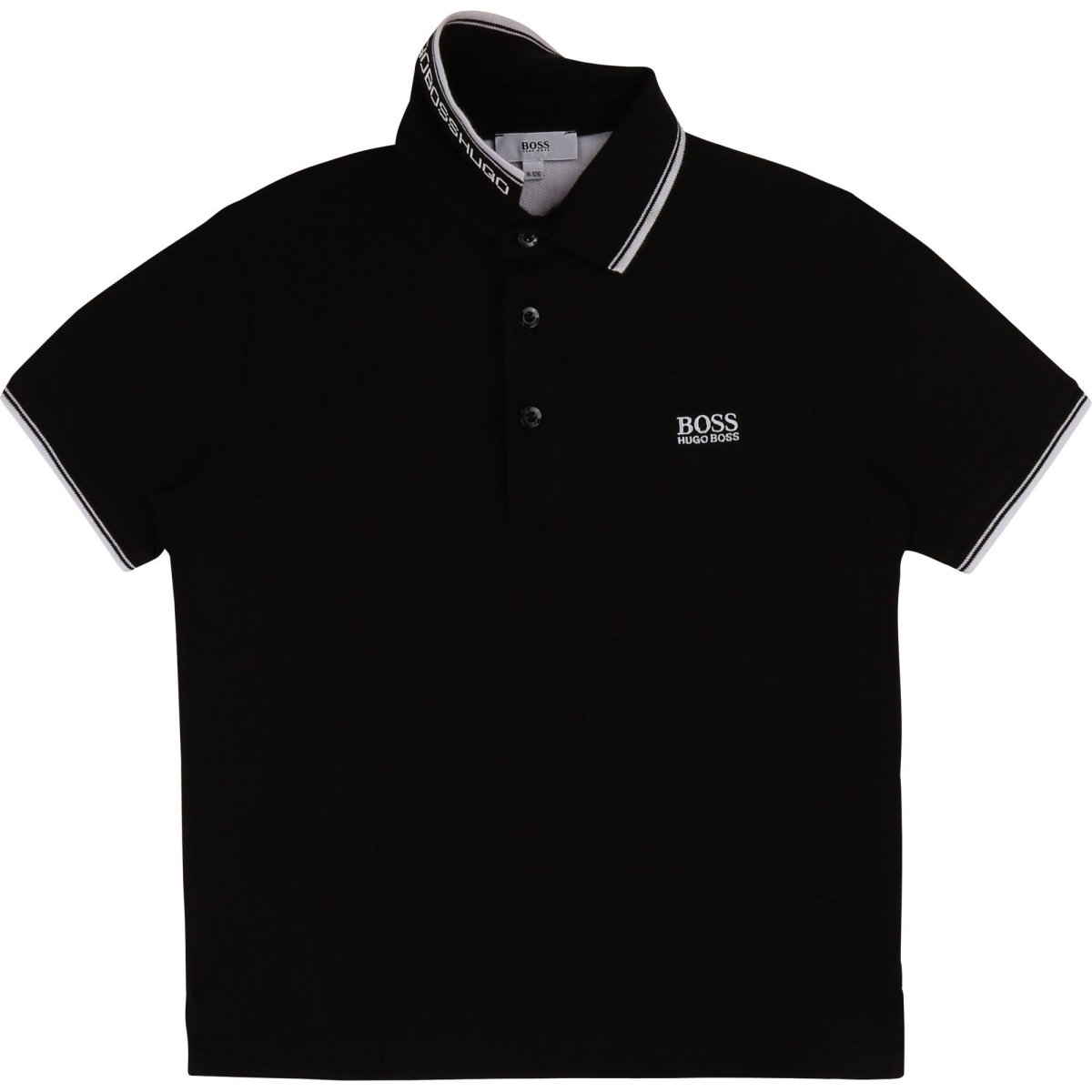 Hugo Boss Boys Short Sleeve Polo Polo Shirts Hugo Boss Black 10 