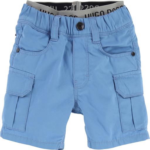 Hugo Boss Toddler Bermuda Shorts 181 J04307 Shorts Hugo Boss Light Blue 12 months 