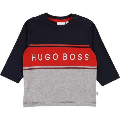 Hugo Boss Toddler Long Sleeve T-Shirt 192 J05752 T-Shirts Hugo Boss 