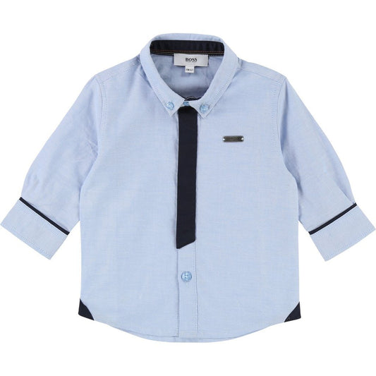 Hugo Boss Toddler Long Sleeved Shirt 182 J05653 Dress Shirts Hugo Boss 