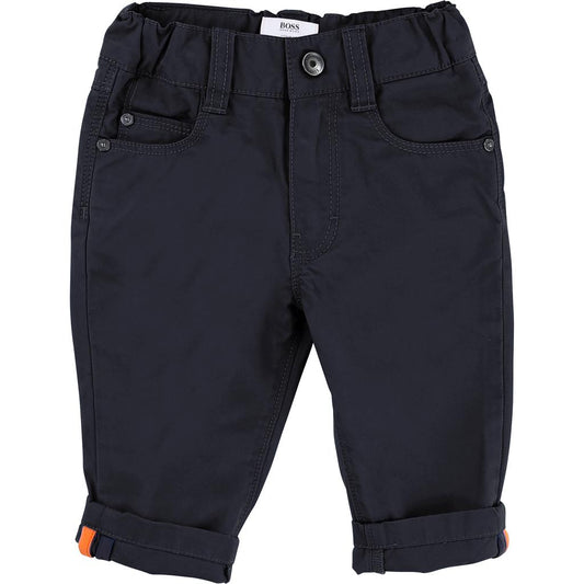 Hugo Boss Toddler Pants 171 J04266 Cotton Pants Hugo Boss Navy 3 