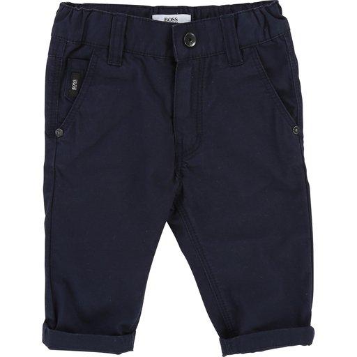 Hugo Boss Toddler Pants 181 J04302 Cotton Pants Hugo Boss Navy 3 