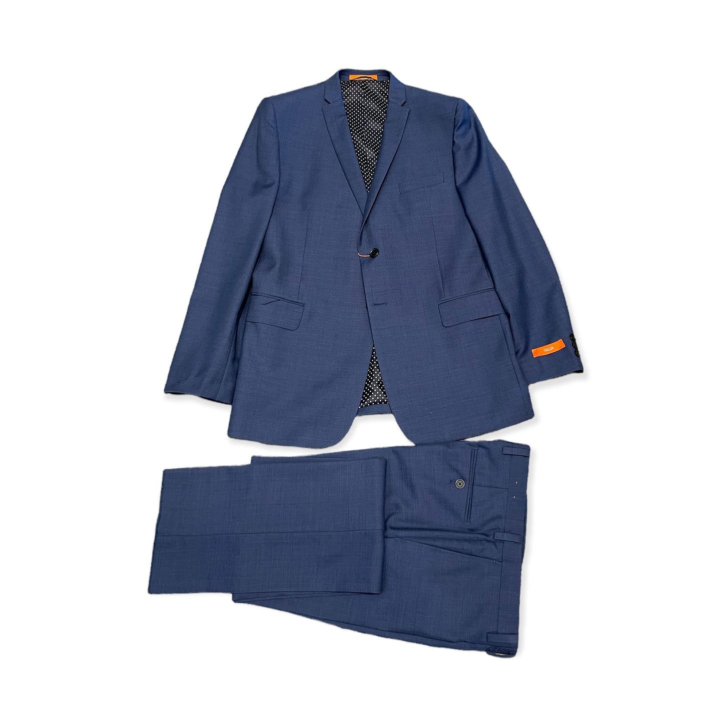 Tallia Boys Slim Navy Wool Suit 171 Y0361