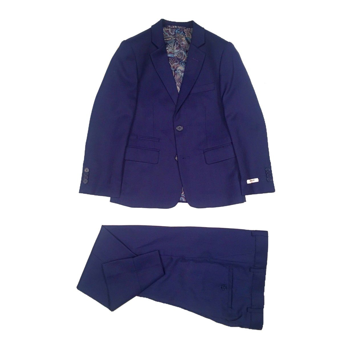 Isaac Mizrahi Boys 3 Piece Slim Blue Suit ST2316 Suits (Boys) Isaac Mizrahi 