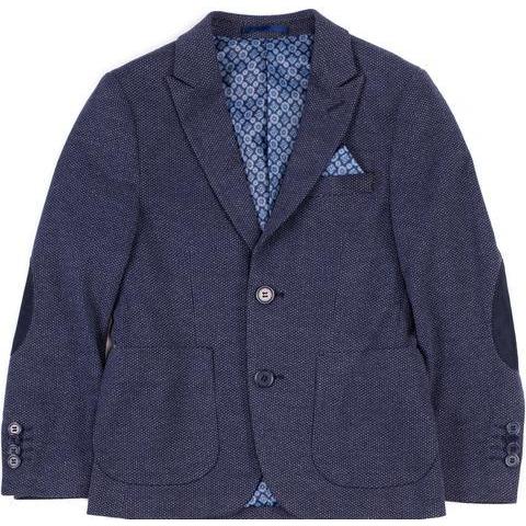 Isaac Mizrahi Boys Knit Slim Fit Navy Blazer 192 BL8229 Sports Jackets Isaac Mizrahi 