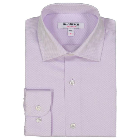 Isaac Mizrahi Boys Lilac Dress Shirt Dress Shirts Isaac Mizrahi 