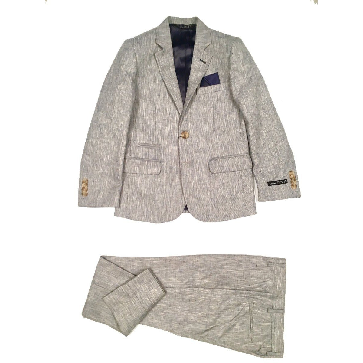 Leo & Zachary Boys Slim Fresco Suit 852 Suits (Boys) Leo & Zachary 