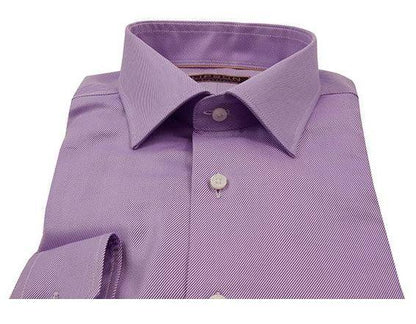 Lipson Mens Shirt Fashion Fit w/texture 6970-95797000 Dress Shirts Lipson Mauve 14.5 
