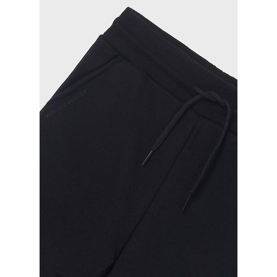 Nukutavake Basic Cuffed Fleece Sweatpants_Black 705-71