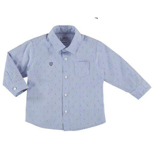 Mayoral Baby Long Sleeve Dress Shirt-Mayoral-NorthBoys