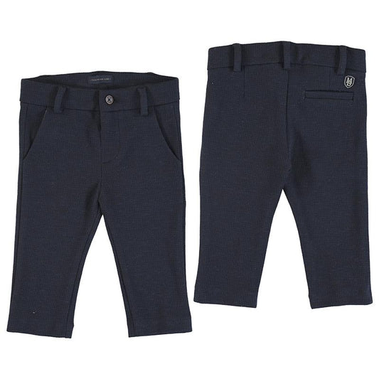 Mayoral Baby Navy Dressy Pants-Mayoral-NorthBoys