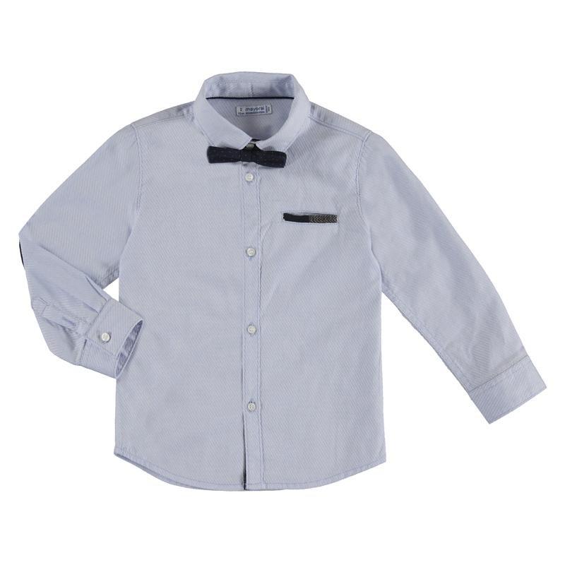Mayoral Mini Basic Long Sleeve Dress Shirt 4.126-Mayoral-NorthBoys