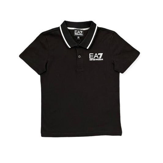 EA7 Boys Polo Shirt_3LBF51 Black