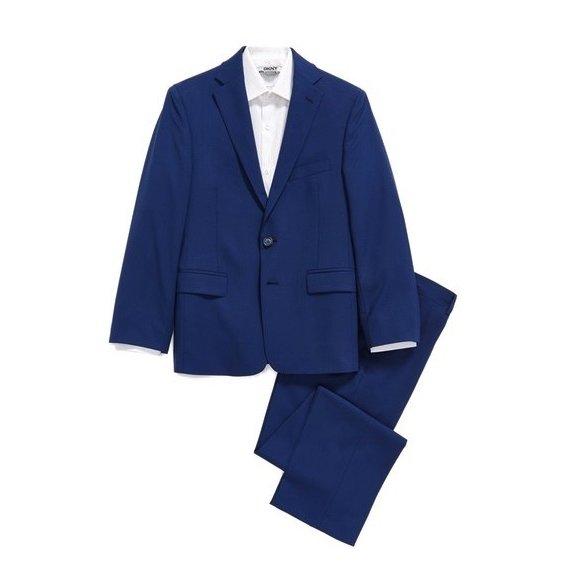 Michael Kors Boys Blue Wool Suit U0002 Suits (Boys) Michael Kors 
