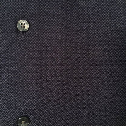 Michael Kors Boys Cotton Charcoal/Black Birdseye Dress Shirt Z0337 Dress Shirts Michael Kors 