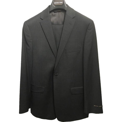 Michael Kors Boys Grey Wool Suit Fancy 152 V0110 Suits (Boys) Michael Kors 