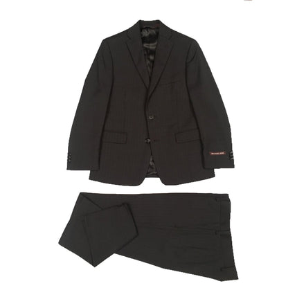 Michael Kors Boys Husky Charcoal Wool Suit VH363 Suits (Boys) Michael Kors 
