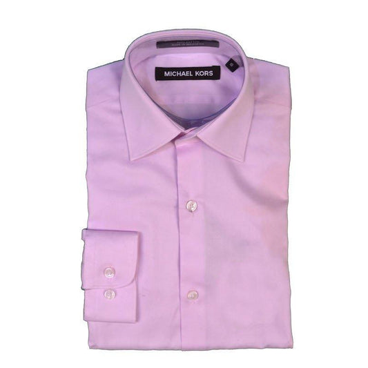 Michael Kors Boys Rose Cotton Dress Shirt Z0005 Dress Shirts Michael Kors Rose 8 