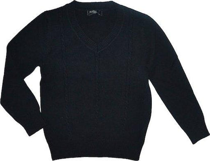 NorthBoys Sweater L/S Black or Navy 5003V Sweaters Fouger Blk 3 