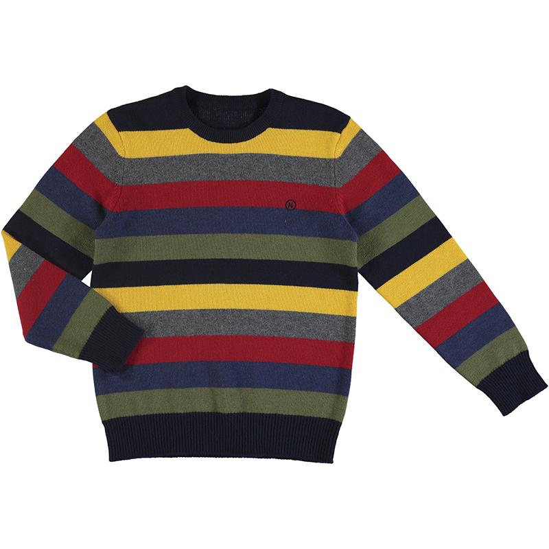 Nukutavake Boys Striped Sweater Sweaters Mayoral 