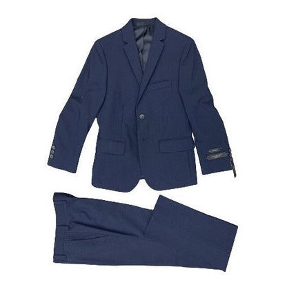 Marc New York Boys Skinny Blue Fancy Suit W0715