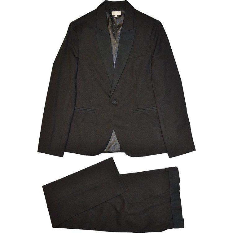 Paul Smith Jr Black Wool Suit 152 5G40592/5G22722 Suits (Boys) Paul Smith Jr 