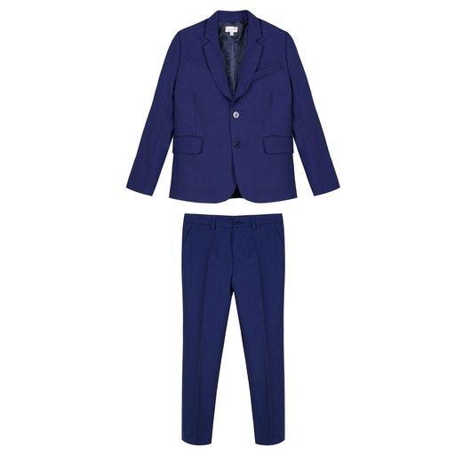 Paul Smith Jr Perfect Royal Blue Wool Suit Suits (Boys) Paul Smith Jr Olympian Blue 8 