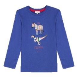 Paul Smith Jr Sal l/s T-Shirt 182 T-Shirts Paul Smith Jr Blue 8S 