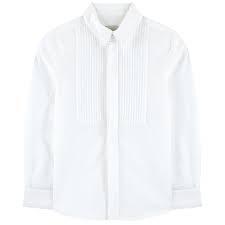 Paul Smith Jr SIR Slim Fit Tuxedo Dress Shirt 182 Dress Shirts Paul Smith Jr White 10S 
