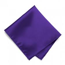 Pocket Square Solid Pocket Squares JQ purple 