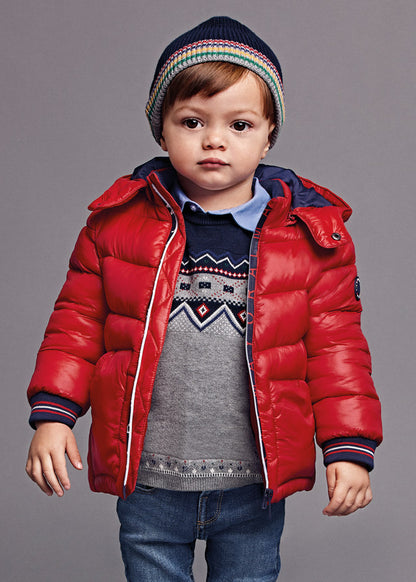 Mayoral Baby Puffer Coat _Red 2416-94