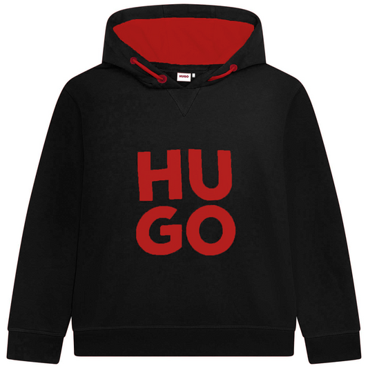 HUGO Hooded Sweatshirt_Black G25116-09B