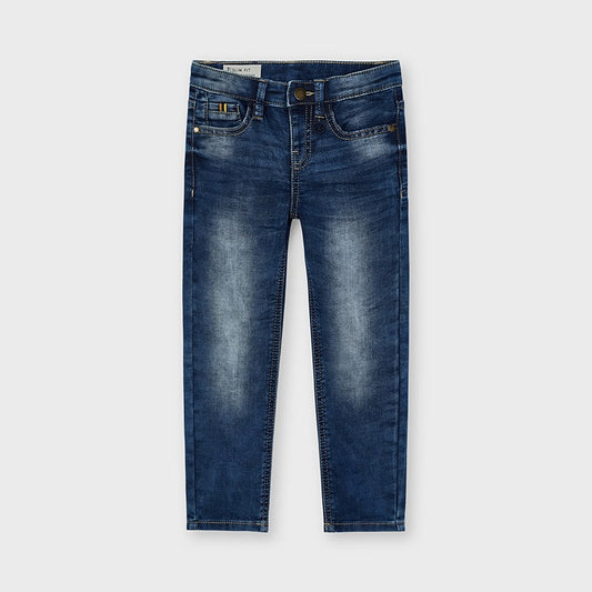 Mayoral Mini Boys Denim Medium Blue Jeans