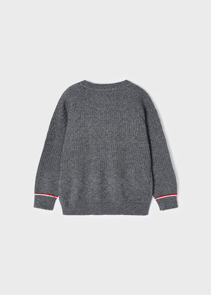 Mayoral Mini Sweater _Grey 4385-54