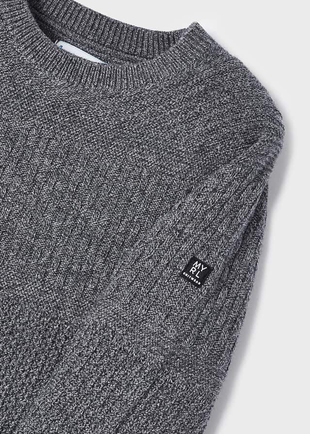 Mayoral Mini Sweater _Grey 4385-54