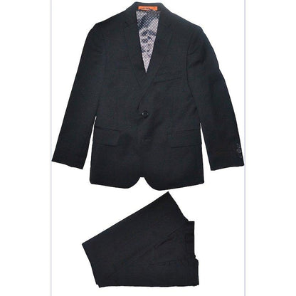 Tallia Boys Skinny Black Wool Suit Y0257 Suits (Boys) Tallia 