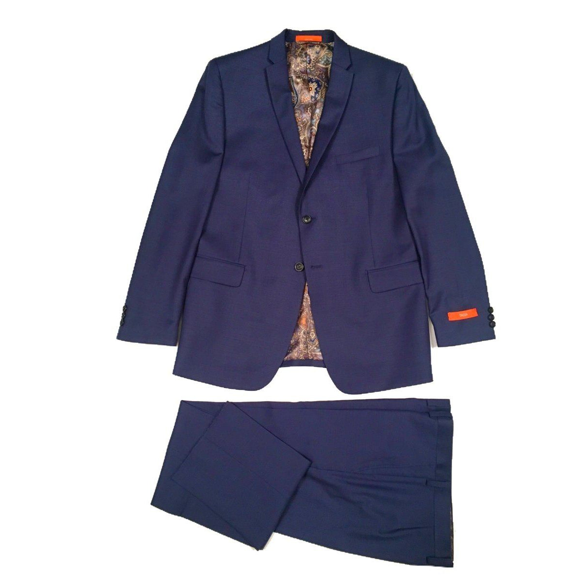 Tallia Boys Skinny Medium Blue Wool Suit 182 Y0519 Suits (Boys) Tallia 